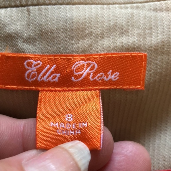 Cute short swing jacket with 3/4 sleeves - Picture 6 of 9